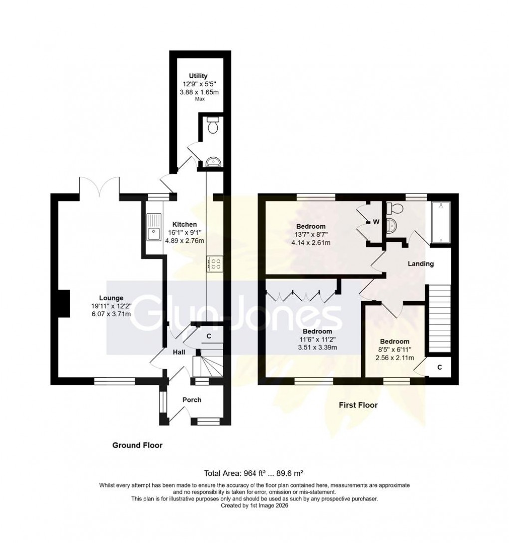 Floorplan for Lucking Lane, Bognor Regis