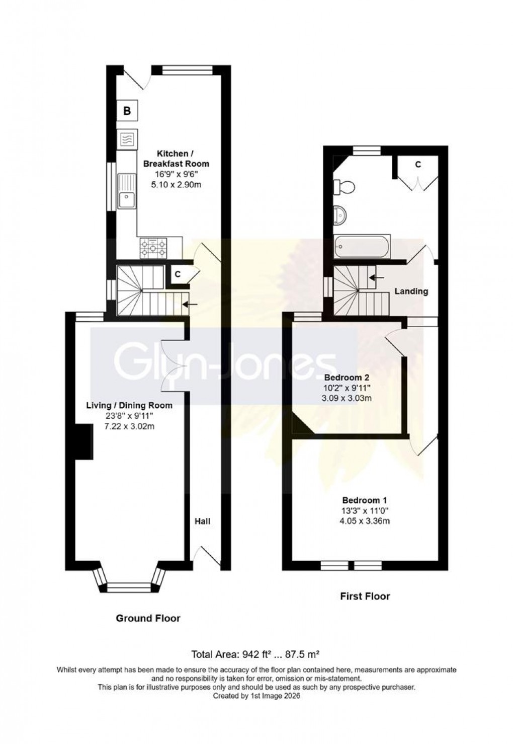 Floorplan for Linden Road, Littlehampton
