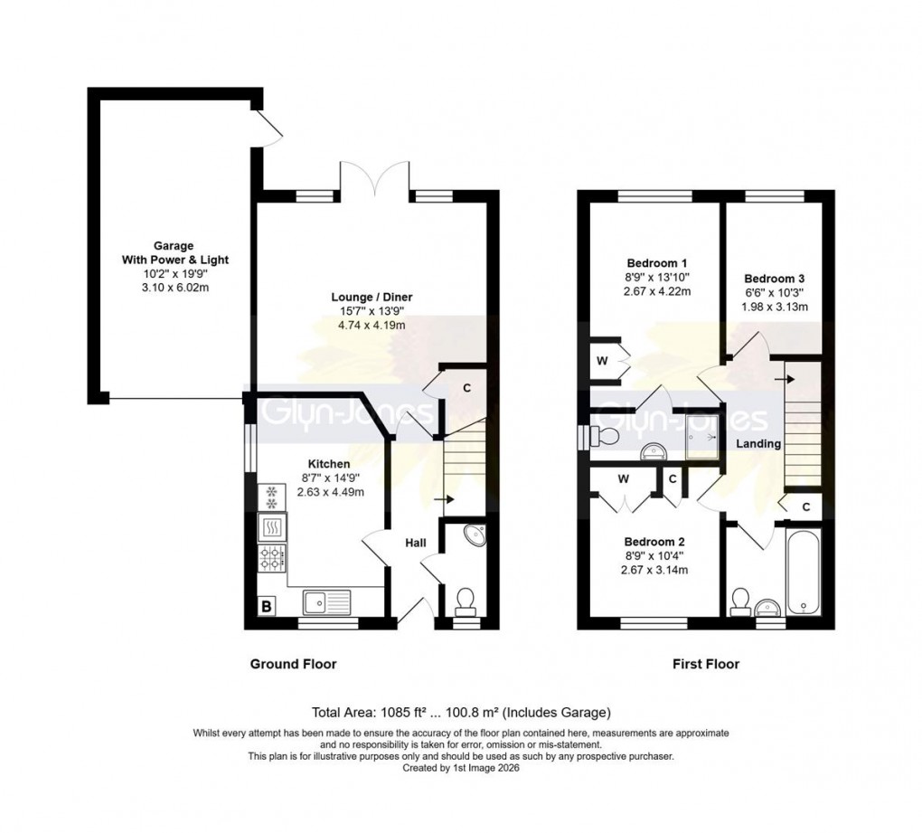 Floorplan for Etherington Place, Littlehampton