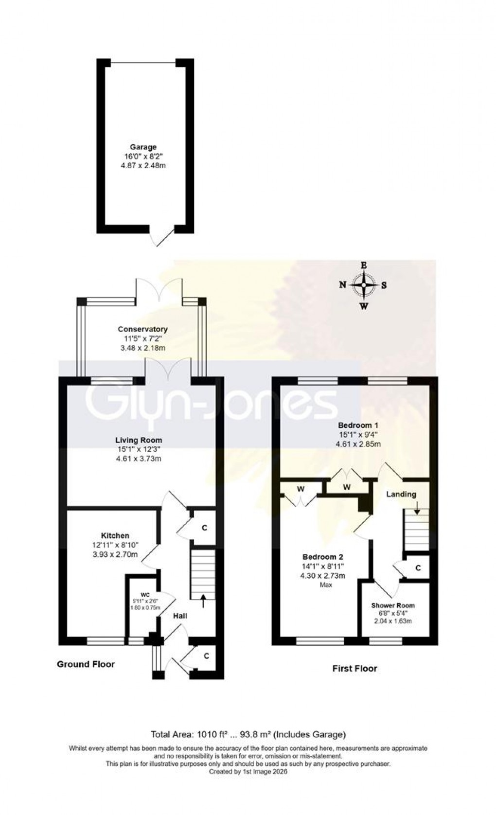 Floorplan for Dingley Road, Rustington