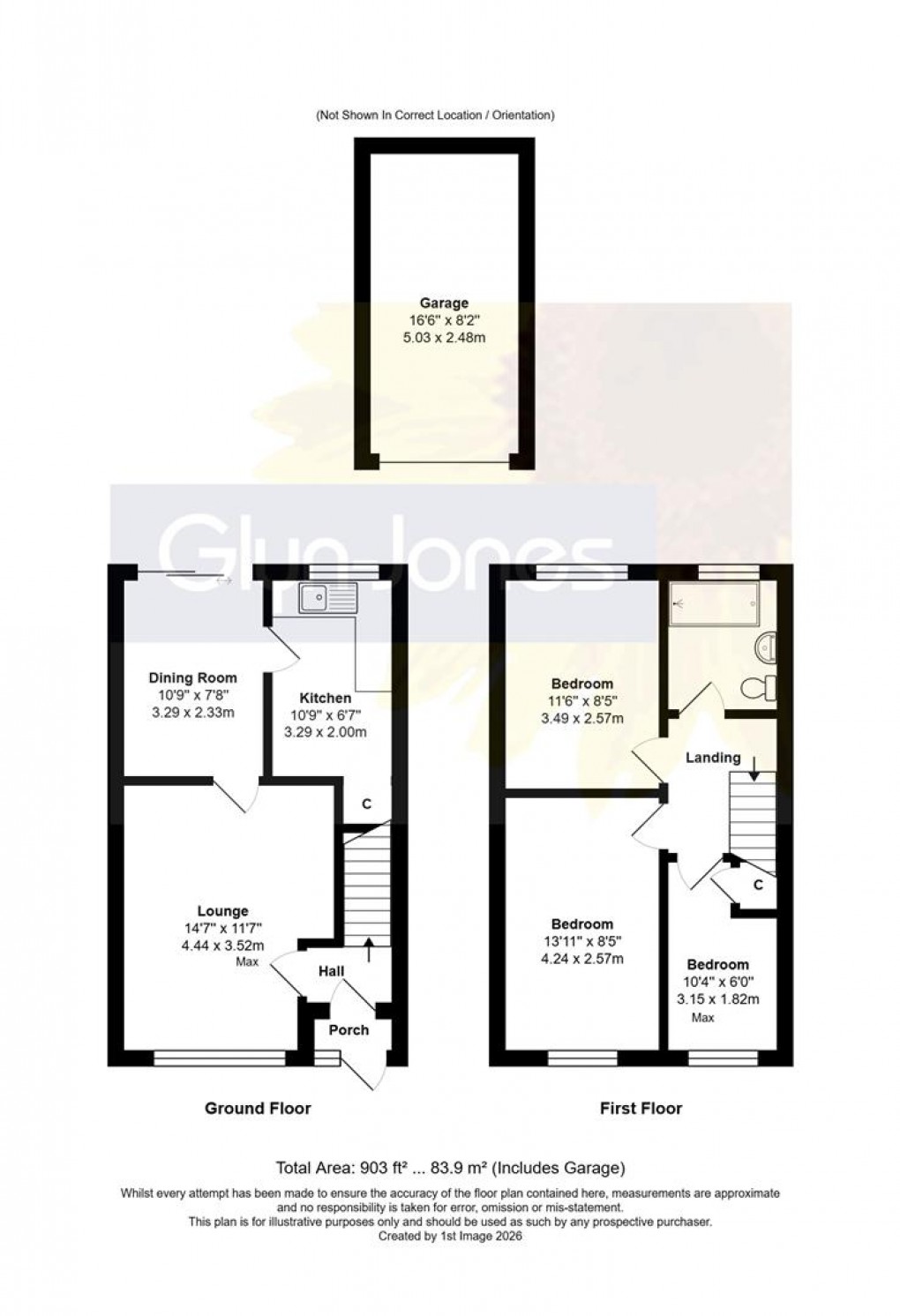 Floorplan for Seaton Park, Littlehampton