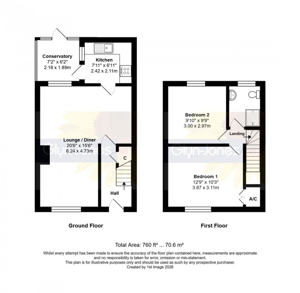 Floorplan for Wallace Road, Rustington, Littlehampton